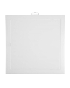 Люк ревизионный Ad=3030, 318×318 мм, фланец 296×296 мм, нажимной, пластик Auramax