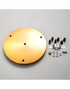 Основание для светильника "Круг-3" медь 23,5х23,5х2см Bayerlux