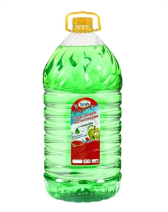 Средство для мытья посуды "Яблоко", c глицерином, 5 л Титан