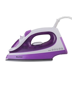 Утюг Blackton Bt SI1112, 2200 Вт, керамическая подошва, 20 г/мин, 230 мл, бело-фиолетовый