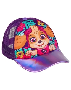 Кепка детская с сеткой, фиолетовая, размер 52-56 «Щенячий патруль» Paw patrol