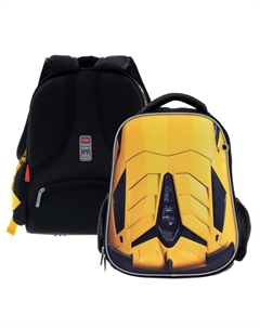 Рюкзак каркасный Ergonomic light «Скорость и мощь», 38×29×15 см, жёлтый, NRk_71044 Hatber