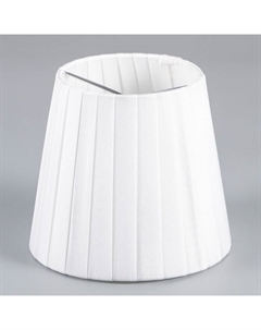 Абажур "Классика" белый крепление бабочка 14х14х12,5см Bayerlux