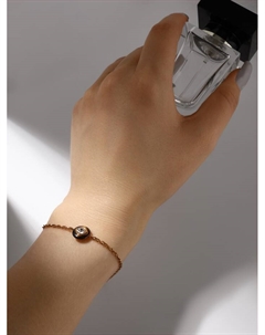 Браслет керамика «Геом», чёрный в золоте Qf