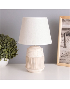 Лампа настольная «Дарианна» 1×40 Вт Е14 бежевый 29×20×32.5 Risalux