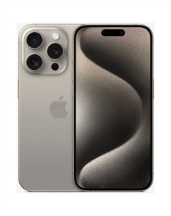 Смартфон Apple iPhone 15 Pro 128GB Natural Titanium (MTQ63ZA/A)