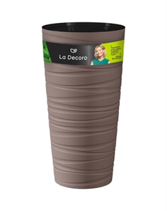 Кашпо Модерн Максимум КШ-9763 (мокачино) La decoro