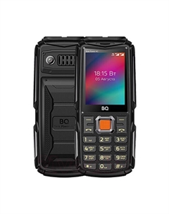 Мобильный телефон BQ 2410L Tank Power 4G (Gunmetal/Black) Bq