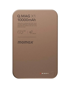 Внешний аккумулятор IP117A Q.Mag X1 10000mAh (песчаник) Momax