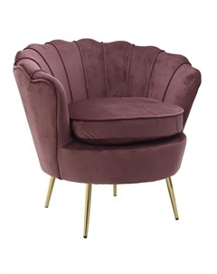 Кресло erlgadin розовый 83 0x78 0x76 0 см To4rooms