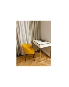 Письменный стол с двумя ящиками белый 93 0x84 0x60 0 см For miss
