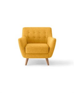 Кресло picasso желтый 82x83x85 см Bradexhome