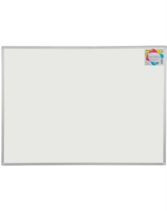 Доска магнитно-маркерная 90x120см лак белый алюминиевая рама Silwerhof