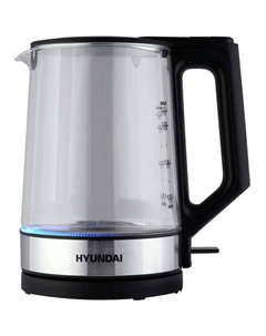 Чайник HYK-G8808 (черный/серебристый) Hyundai