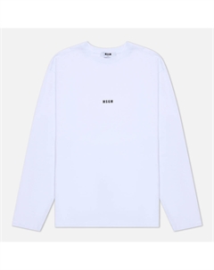 Мужской лонгслив Micrologo Basic Crew Neck Msgm