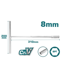 Ключ торцевой Т-образный 8 мм THTSW0806 Total