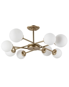 Светильник подвесной City Marco A2703PL-8SG (8*60Вт, E14) Arte lamp