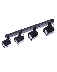 Светильник наст.-пот./спот Misam A1315PL-4BK (4*50Вт, GU10) Arte lamp