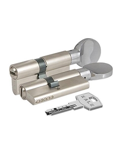 Механизм цилиндровый 164 BME никель 5 ключей с вертушкой 164BME00118 Kale kilit