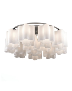 Люстра потолочная SL116.052.12 серебристый/белый (12*60Вт, E27) St luce