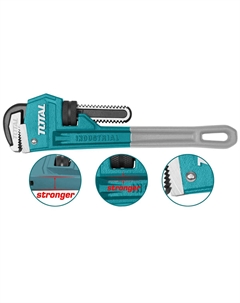 Ключ трубный 600 мм L-образный THT171246 Total