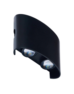 Светильник настенный (бра) IL.0014.0001-4 BK черный (4*1Вт, 4200K, LED) Imex