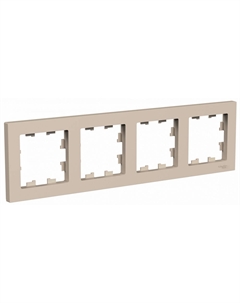 ATLASDESIGN песочный Рамка 4-местн. ATN001204 Schneider electric