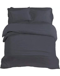 Комплект постельного белья 22 1,5 перкаль 50х70 (графит) ТТ-00274613 Василиса