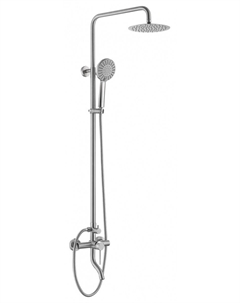 Душевая система со смесителем VODA VESSEL Satin VST3000S Voda