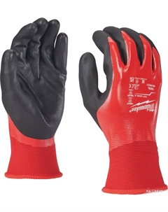 Нитриловые перчатки Fully Dip Cut Level 1/A 10/XL 4932493221 Milwaukee