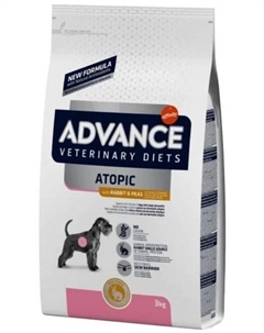 Сухой корм для собак Atopic Rabbit & Peas 3 кг Advance