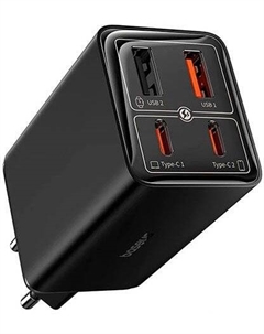 Сетевое зарядное GaN6 Pro Fast Charger 2C + 2U 100W P10162705112-00 (черный) Baseus