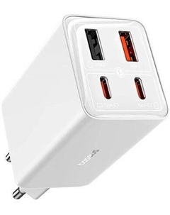 Сетевое зарядное GaN6 Pro Fast Charger 2C + 2U 100W P10162705212-00 (белый) Baseus