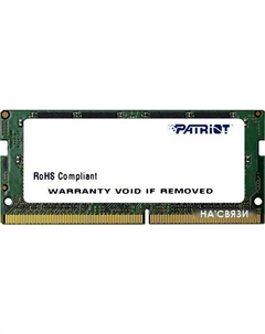 Оперативная память Signature Line 16GB DDR4 SODIMM PC4-21300 PSD416G26662S Patriot