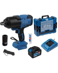 Гайковерт SC 1810 1329726 (с 1-им АКБ, кейс) Bull