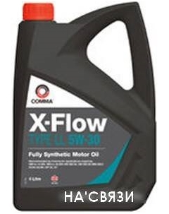 Моторное масло X-Flow Type LL 5W-30 4л Comma