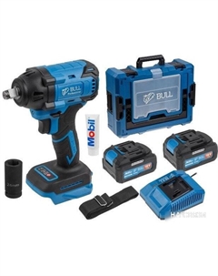 Гайковерт SC 1804 (с 2-мя АКБ, кейс) Bull