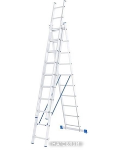 Лестница-стремянка 97820 3x10 ступеней Сибртех