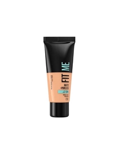 MAYBELLINE Матирующий тональный крем Fit Me Matte & Poreless Maybelline new york