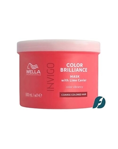 Маска для окрашенных жестких волос Invigo Color Brilliance COARSE 500 Wella professionals