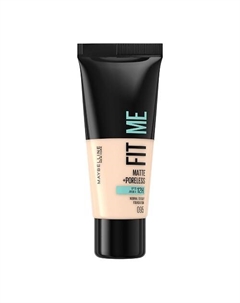 MAYBELLINE Матирующий тональный крем Fit Me Matte & Poreless Maybelline new york
