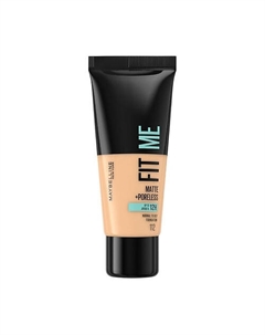 MAYBELLINE Матирующий тональный крем Fit Me Matte & Poreless Maybelline new york