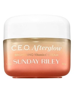 Осветляющий крем-гель для лица C.E.O Afterglow Brightening Vitamin C Cream 50 Sunday riley