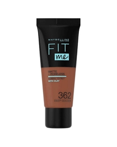 MAYBELLINE Матирующий тональный крем Fit Me Matte & Poreless Maybelline new york