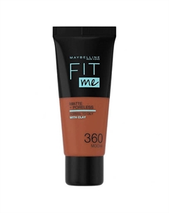 MAYBELLINE Матирующий тональный крем Fit Me Matte & Poreless Maybelline new york