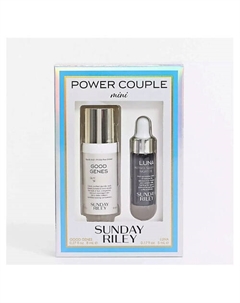 Дорожный набор средств для лица Power Couple Mini Kit Sunday riley