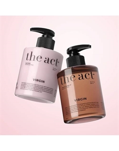 Подарочный набор для тела, молочко и масло для массажа The act