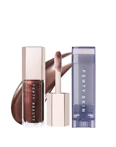 Сияющий оттеночный блеск и бальзам GLOSS BOMB X LUX BALM Fenty beauty
