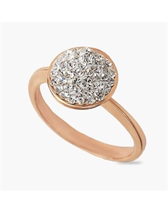 Кольцо покрытое золотом с ювелирным стеклом PRECIOSA Shine & beauty