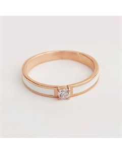 Кольцо покрытое золотом с фианитами Shine & beauty